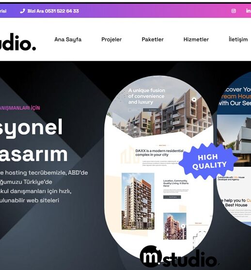 M Studio – Creative Web Design & Brand Experience