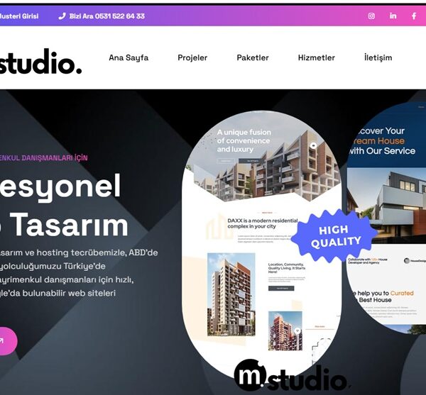 M Studio – Creative Web Design & Brand Experience